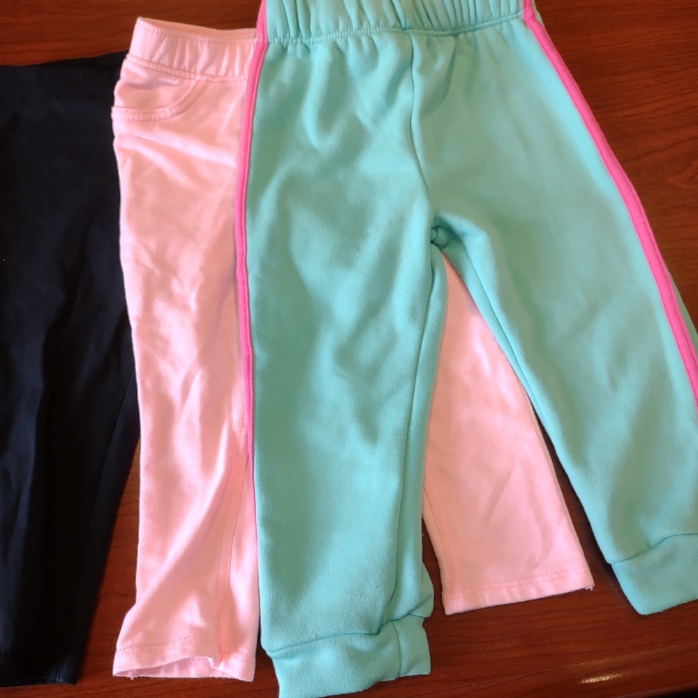 4 pack of toddler pants, size 24M